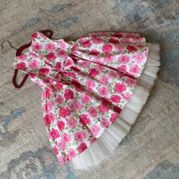 American princess size 6 floral rose dress
